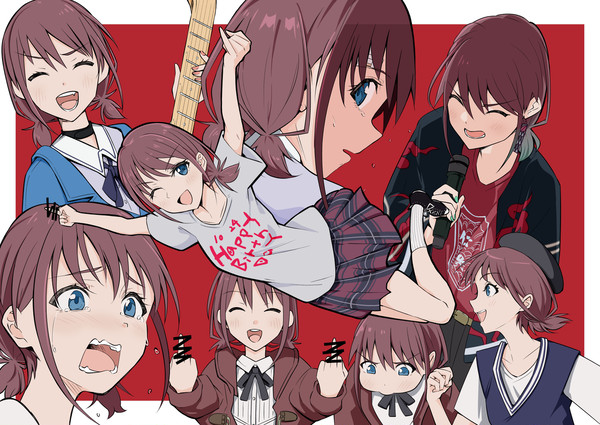 井芹仁菜誕生日イラスト2024