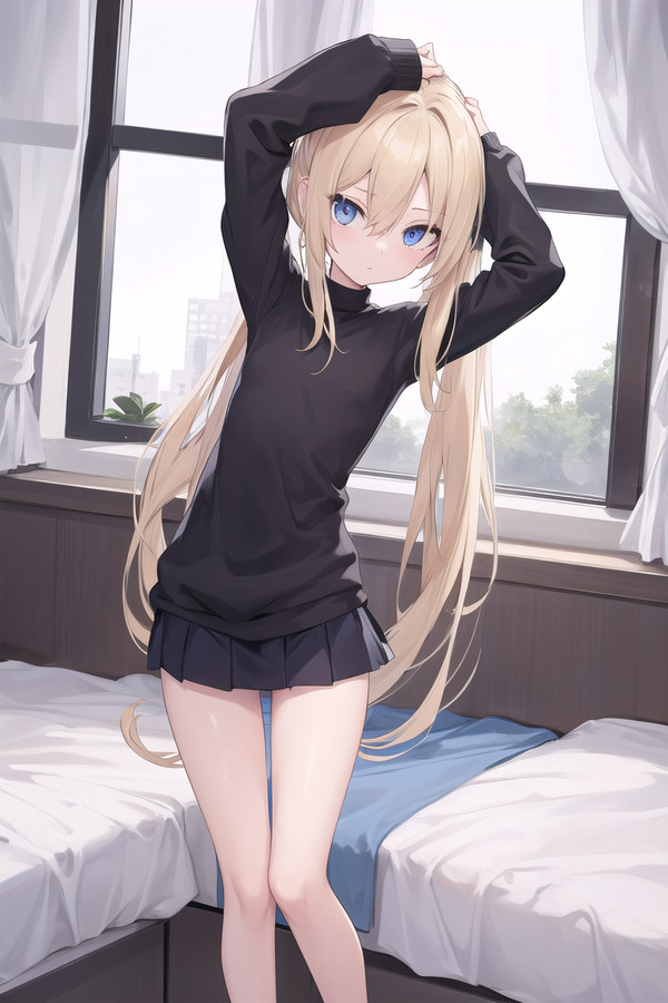 AI-Generated School girl