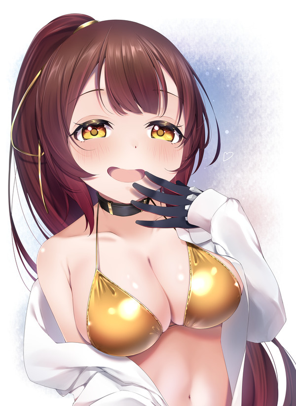 🤖「ろぼさーこういうの好きでしょ～似合ってる～？」