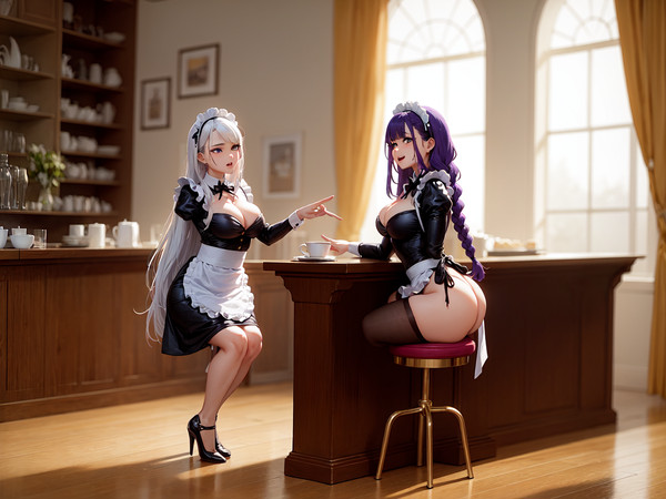 Amputee Maid Cafe