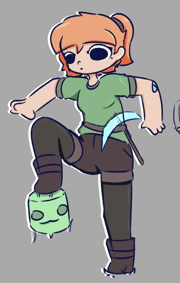 Alex and slime