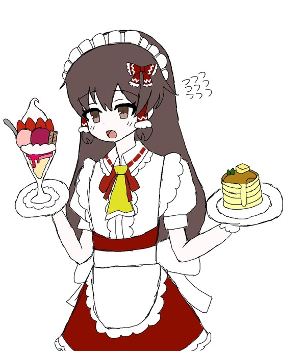 巫女さんのメイド喫茶
