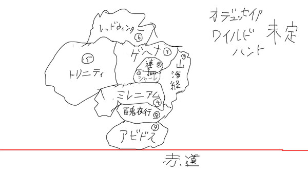 ヤンデレブルアカ内でのキヴォトス略地図(仮)