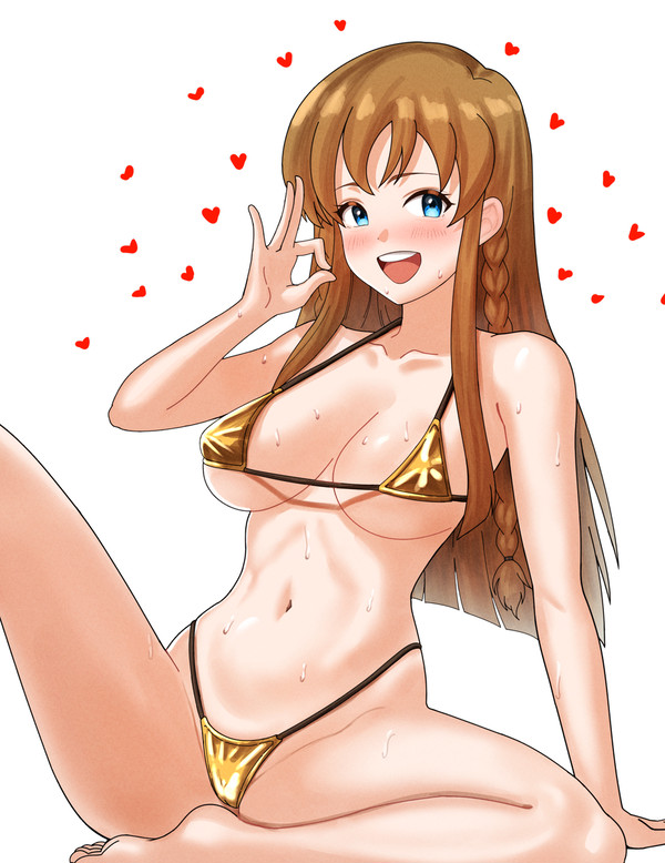 ゴールドビキニ 海美