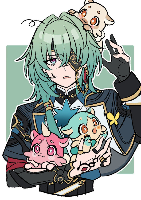 アナイクス&キメラらくがき