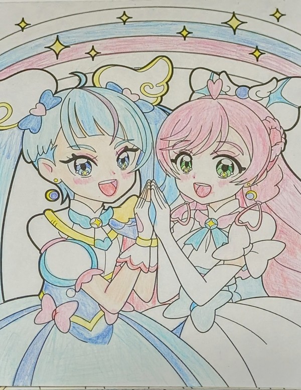 天使姉妹の微笑み