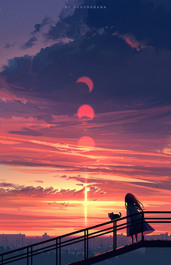 Flaming Clouds