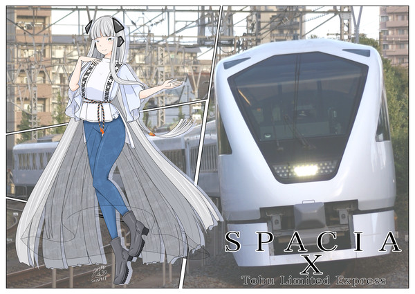 スペーシアX擬人化してみた