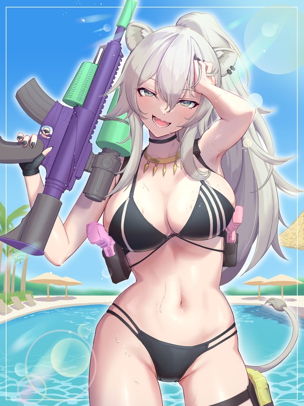 ヘッショしちゃうぞ🩶🔫