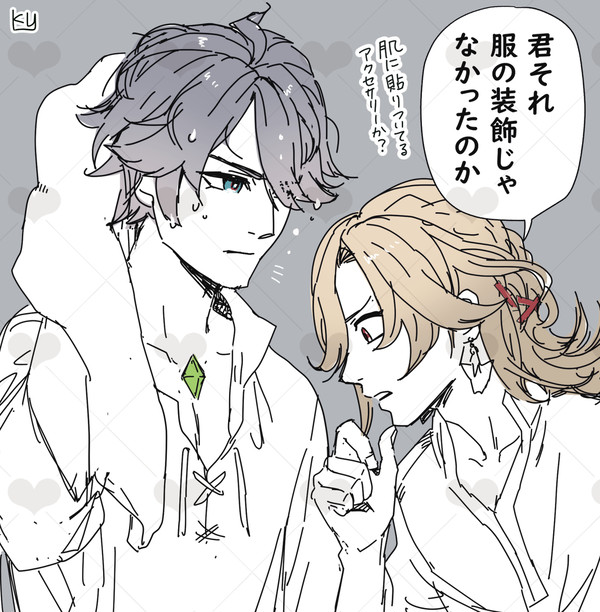 つまり、この胸の飾りはなんすか?