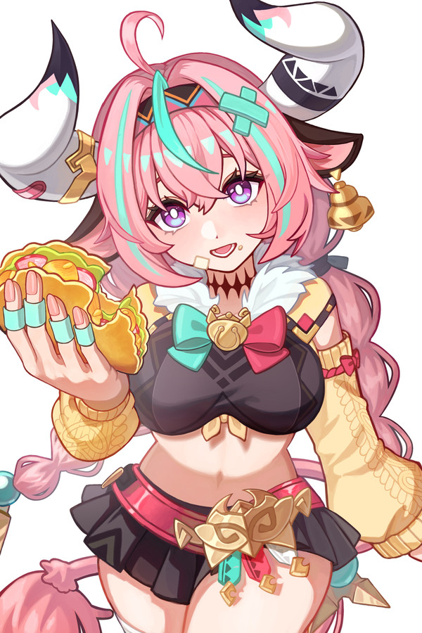 「きみも食べる〜？」