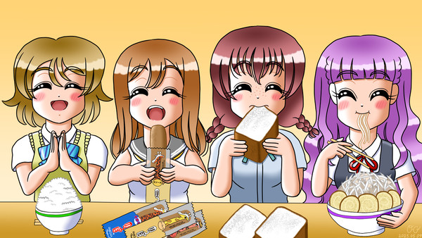 ラブライブ大食い四天王