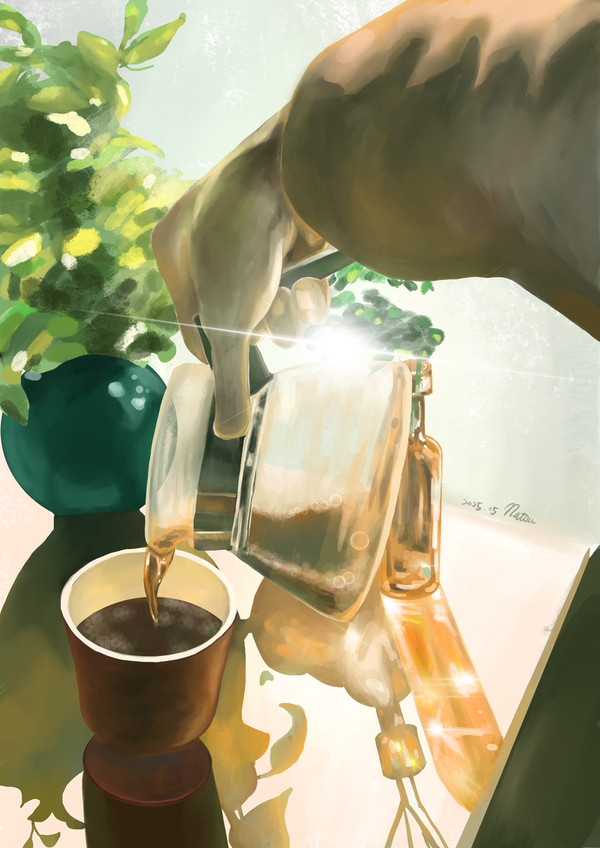 手淹れコーヒーのぬくもりのひととき