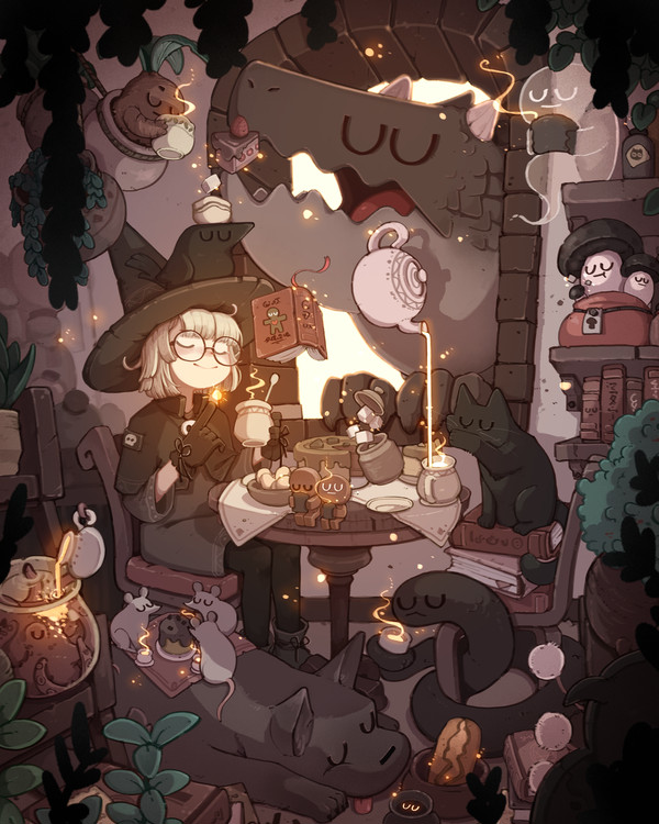 魔女のお茶会