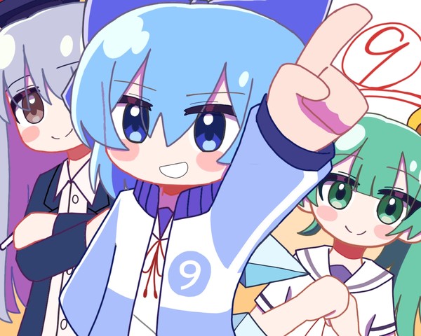 「あたいが幻想郷さいきょうのバカ、チルノだ!!!」
