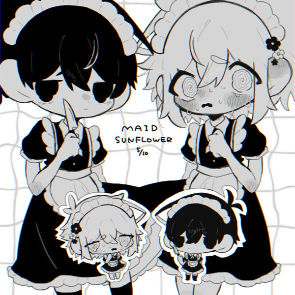 メイド🌻(再投稿)