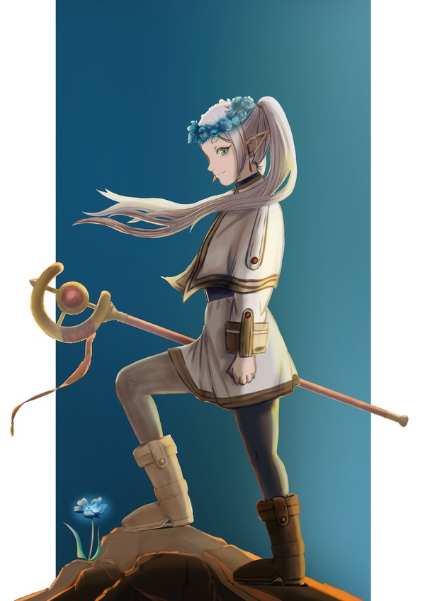 蒼い花と魔法使い