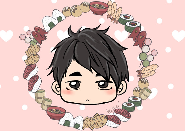 初描き治くん