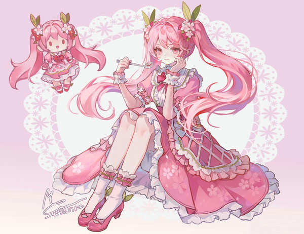 🌸 茶果子樱miku 🌸