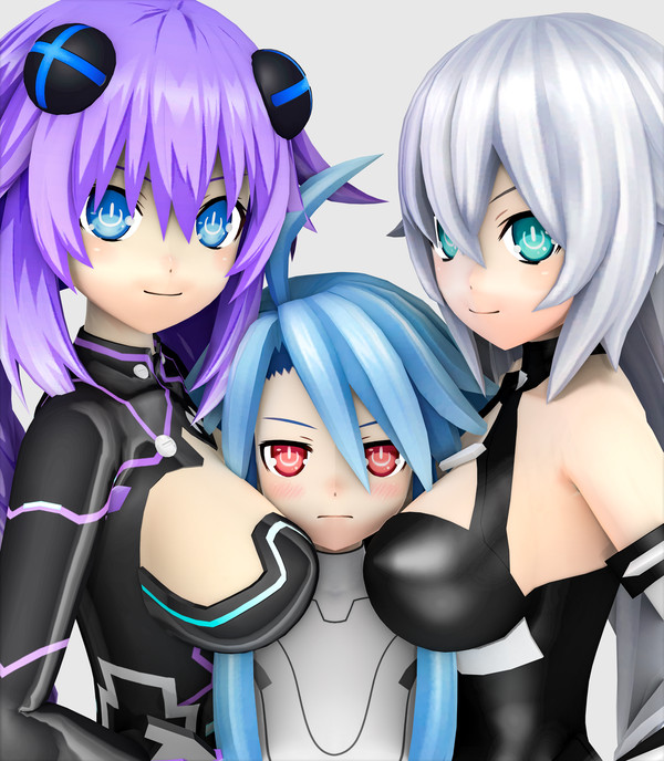 White heart get cover by boobs