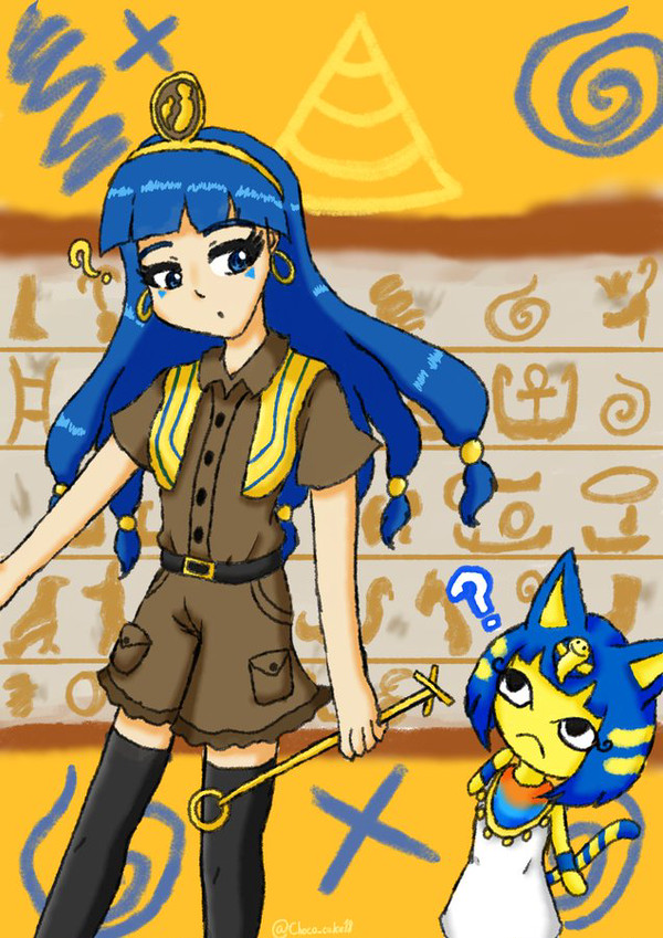 馴子ちゃんとナイルちゃん