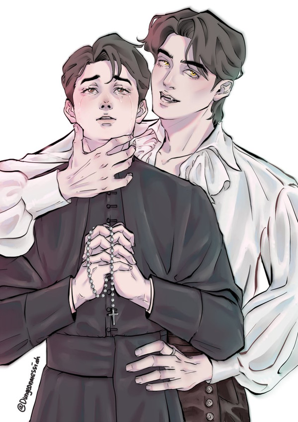 Vampire!Mark and Priest!Tong