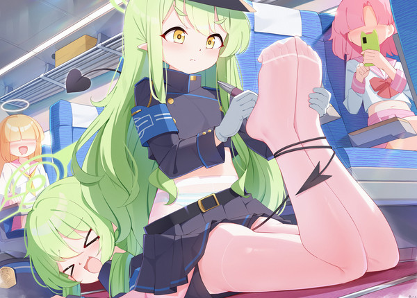 運転記録を書いているだけですよ