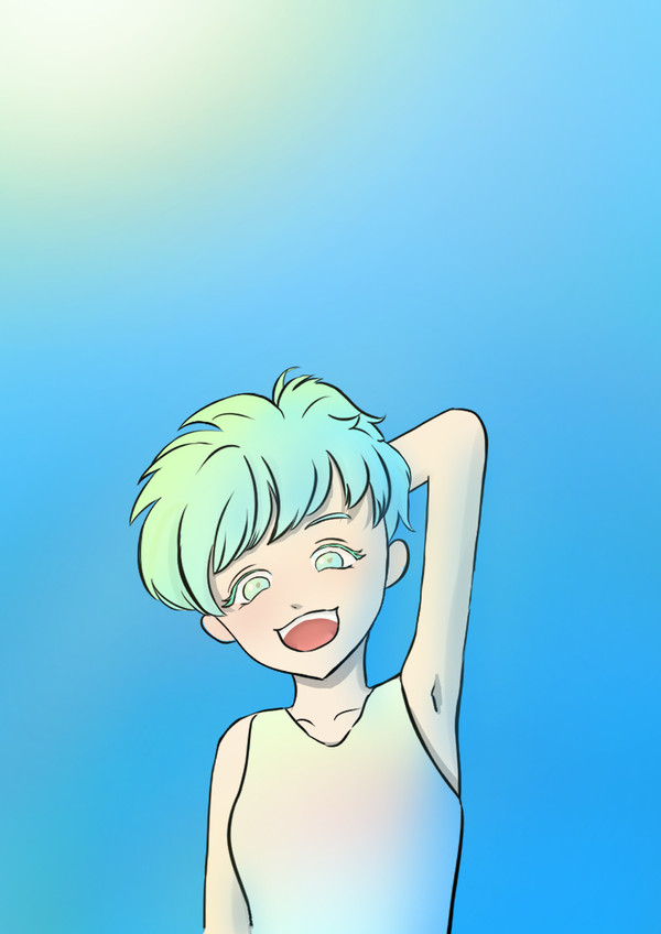 いい笑顔