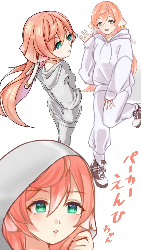 パーカーえんひちゃん