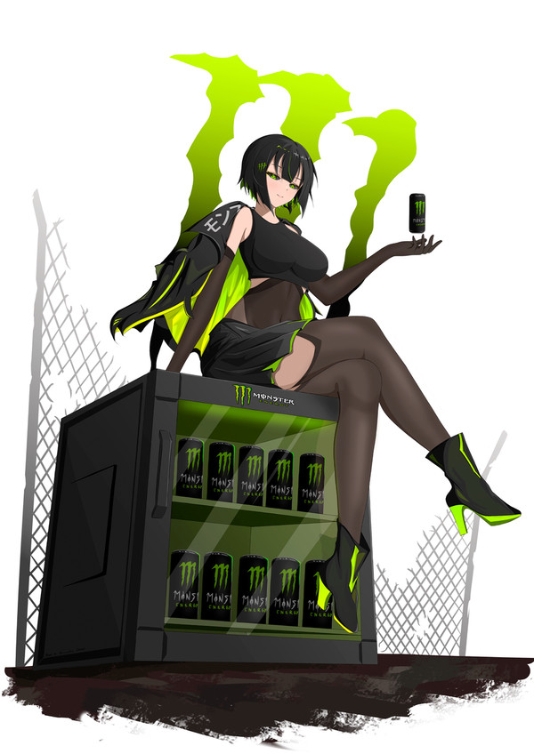 Splash Art for MONSTER ENERGY