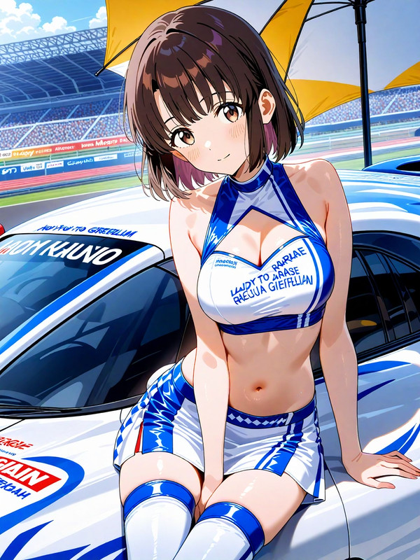 加藤恵のレースクイーン