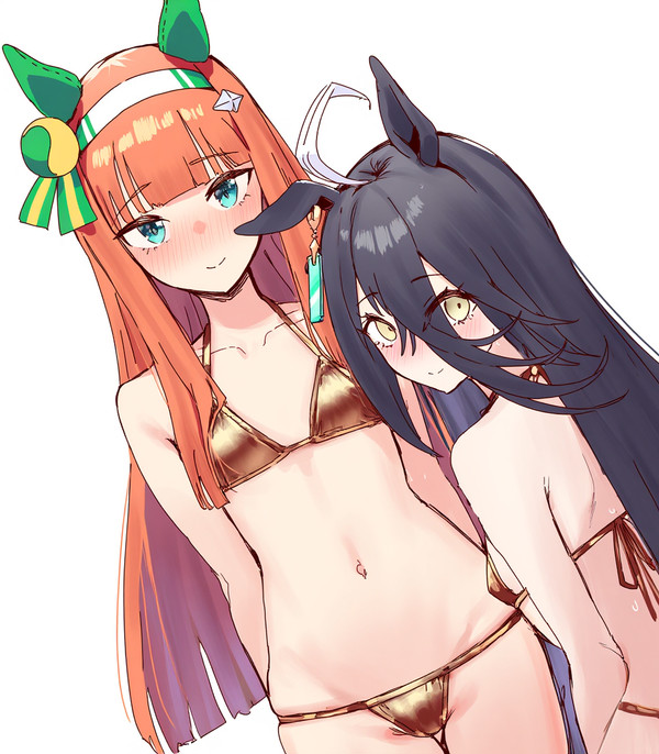 金ビキニの似合うウマ娘たち