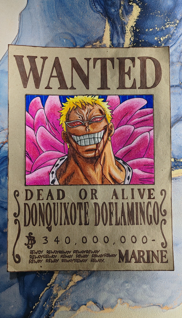 Donquixote Doflamingo — Wanted