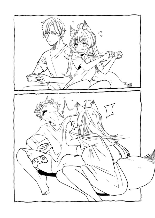 身体が勝手に動いてしまう漫画
