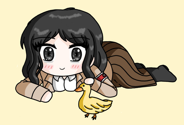 [SnK] Chibi Pieck with duck