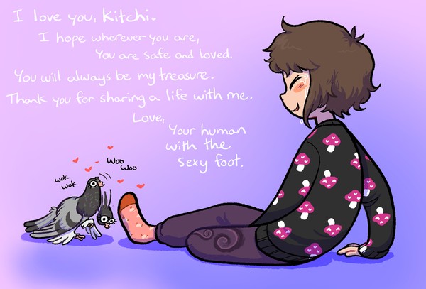 I love you, Kitchi (Pet Loss)
