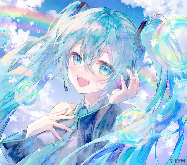 【お仕事絵】WALLHACK様／初音ミクマウスパッド