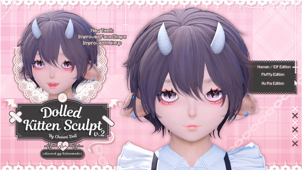 「 ✦Kitten Face Sculpts✦ 」