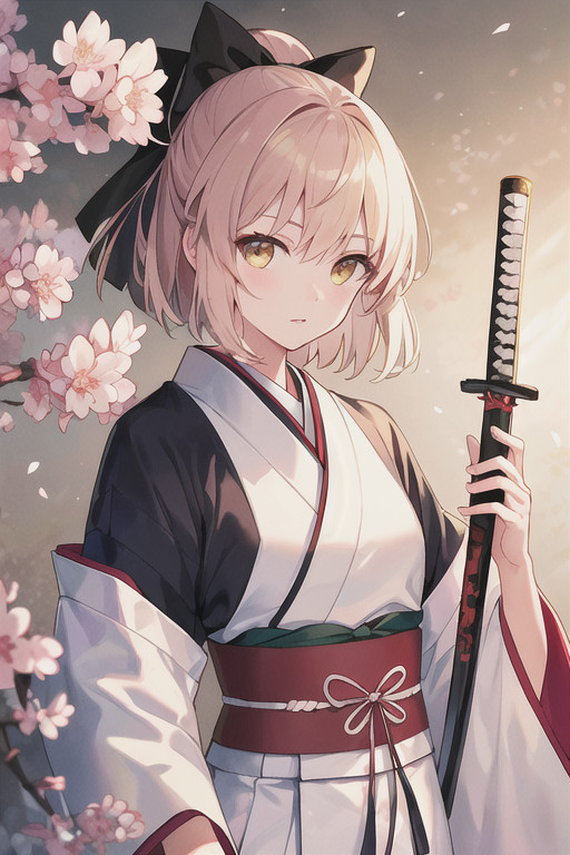 沖田さんっぽい和風美少女