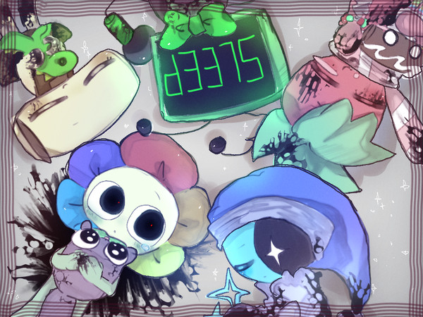 dw絵　擬人化あります