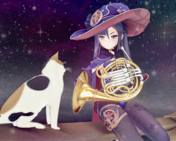 モナ💫× French Horn🎶 (&🐈)