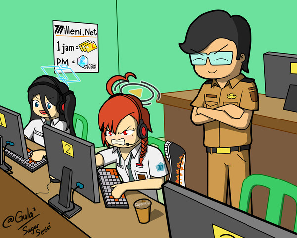 Sensei @Internet Cafe