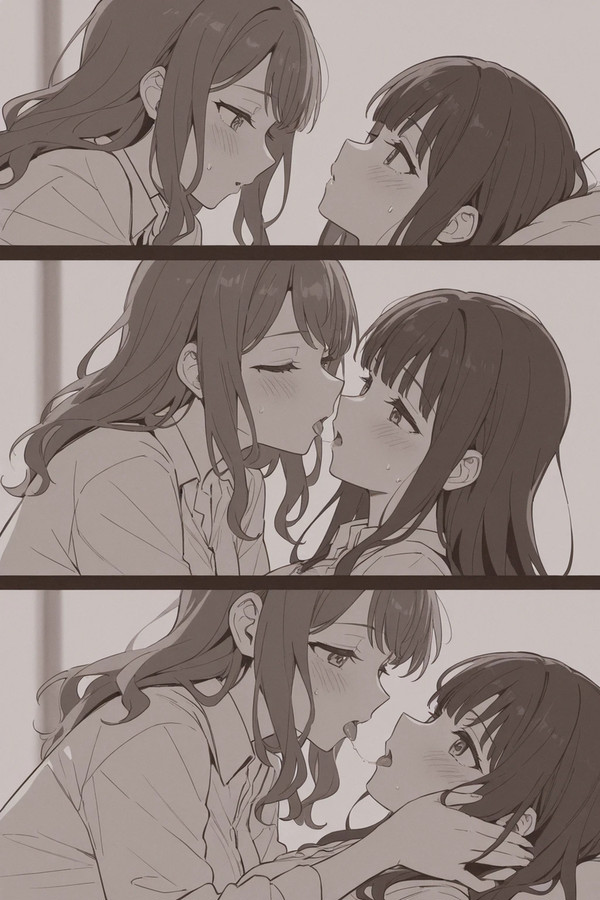 両片想いが結ばれた直後の百合