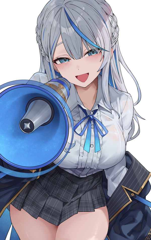 ざっぶ～ん（メガホンで囁く）