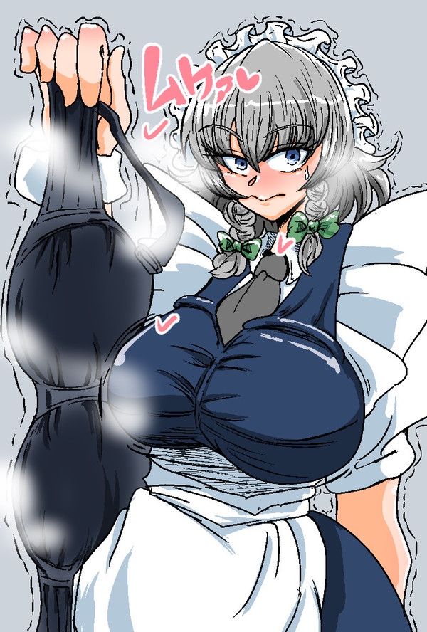 ご褒美ください！咲夜さん！
