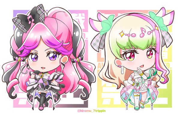 🤍キュアズキューン・キュアキッス🖤