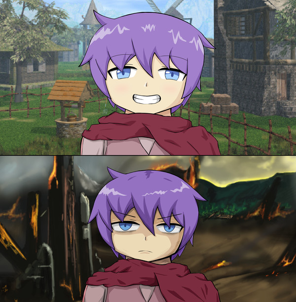 Luka Before and After