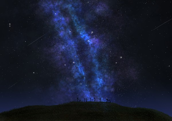 忘れられない夜空