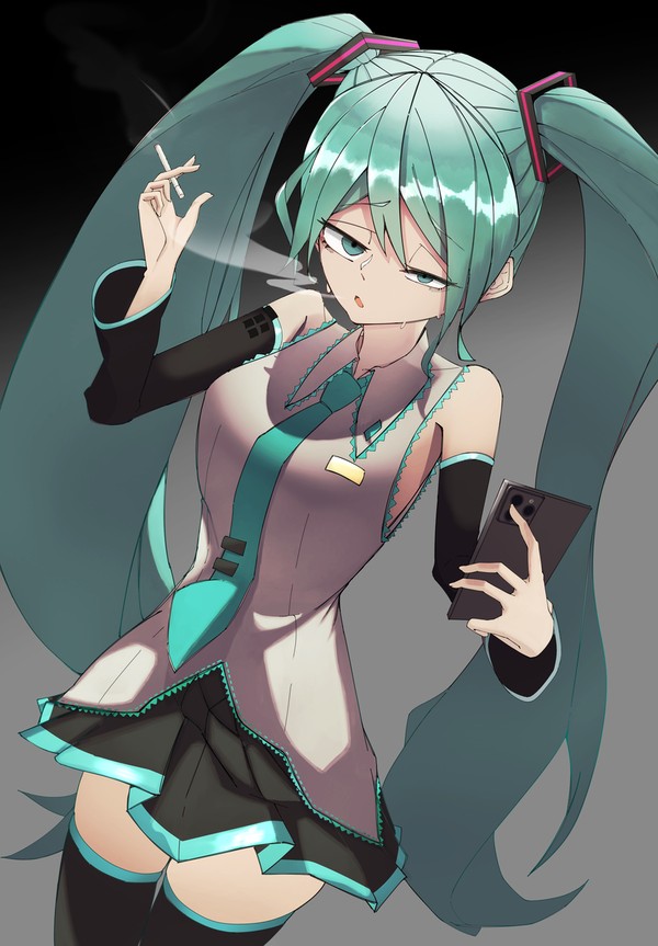 初音ミク 🚬