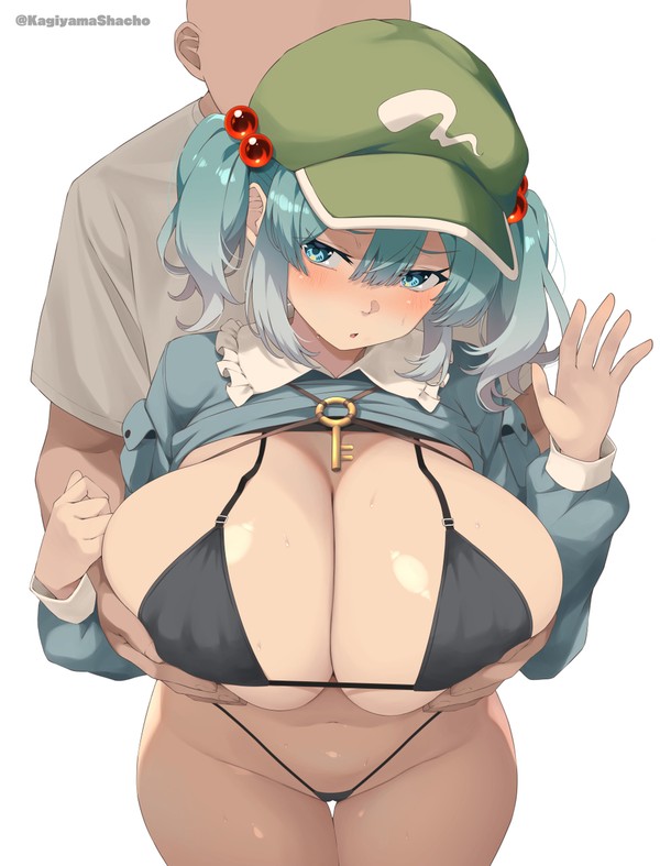 揉まれるにとりさん